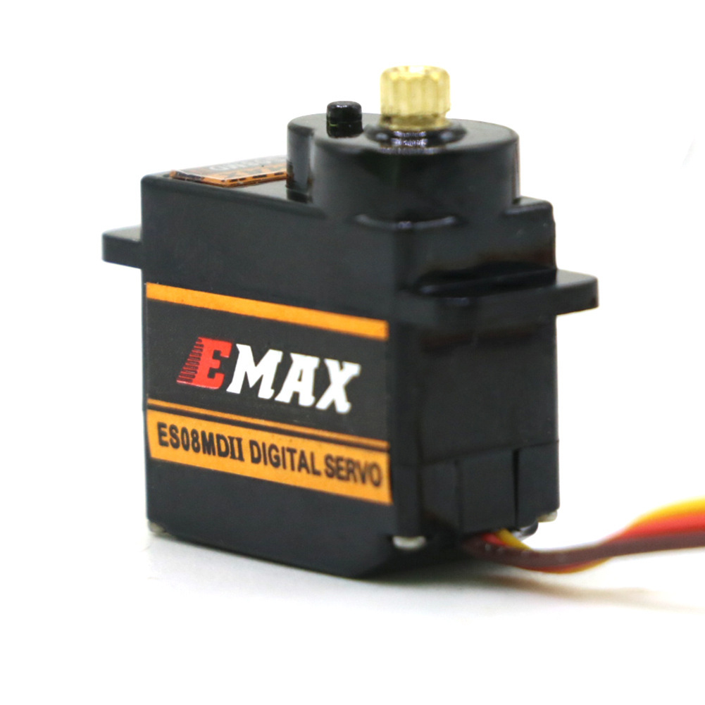 Emax Silver Swallow ES08MDII 12g High Precision Metal Gear Steering Servo for Fixed Wing - Image 5