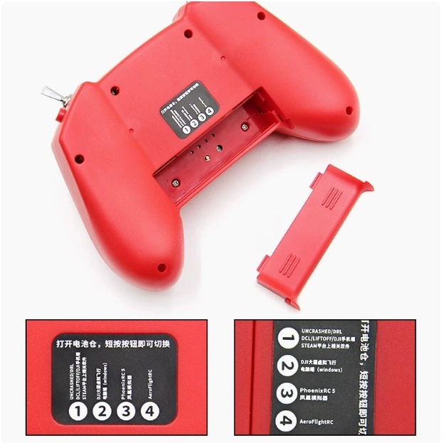 Simulator Controller SL8 V3 Little Red FPV Fixed Wing Racing Drone Phoenix CAAC Licensed Training Model Aircraft - Image 3