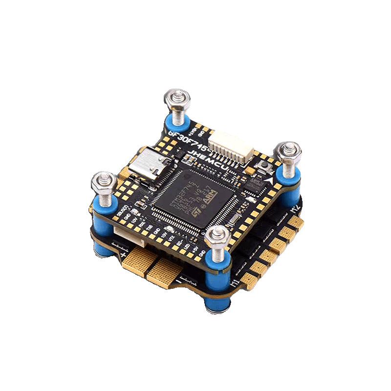 وحدة تحكم الطيران JHEMCU GF30F745 مع ESC BLHELI32 بقوة 45 أمبير/60 أمبير للطائرات بدون طيار الرياضية - Image 5