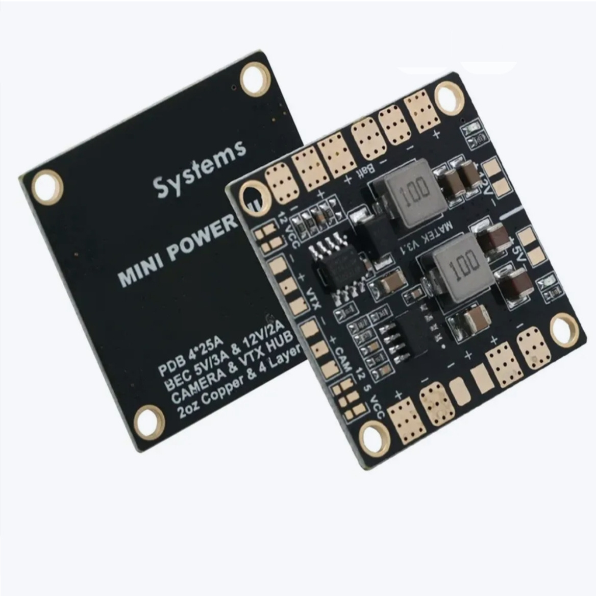 Matek Mini Power Hub V31 Split Power PDB High Current CC3D F3 Universal BEC 5V 12V - Image 5