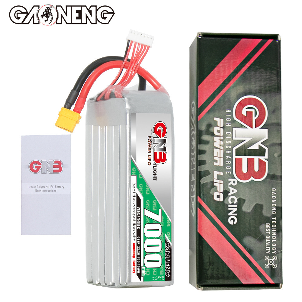 GNB High Energy 7000mAh 6S 22,2V 70C LiPo-Akku für RC-Autos, Modellschiffe und Hubschrauber - Image 4