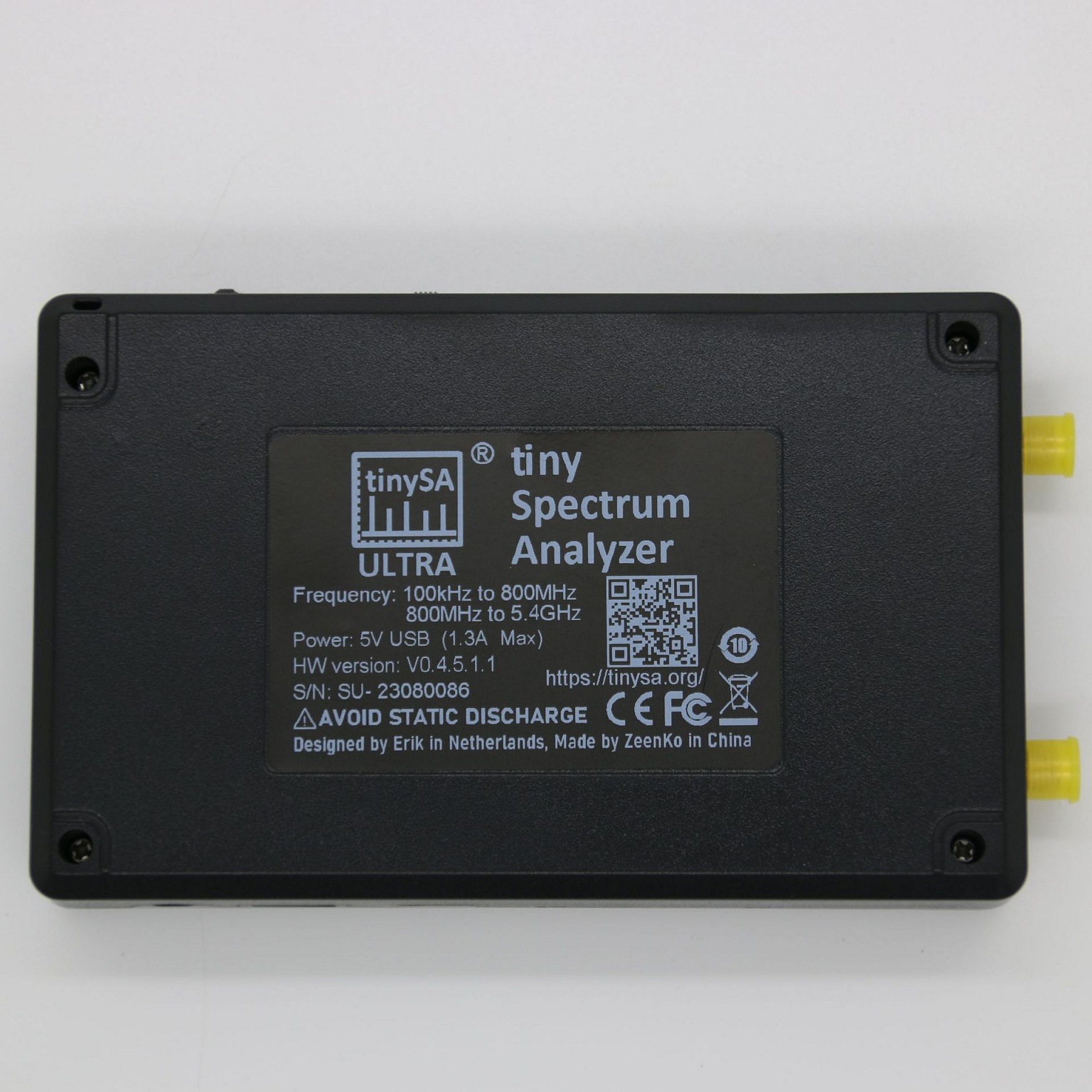 TinySA ULTRA Plus 54GHz Handheld Spectrum Analyzer 100K 54GHz Detection Drone - Image 4