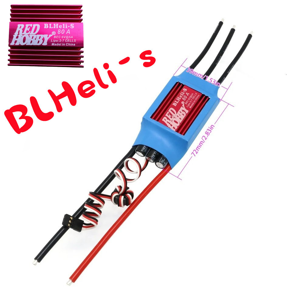 Контроллер скорости RedHobby BLHeli-S на 200 А, 37S для самолетов, многороторных аппаратов и вентиляторов с кожухом - Image 3