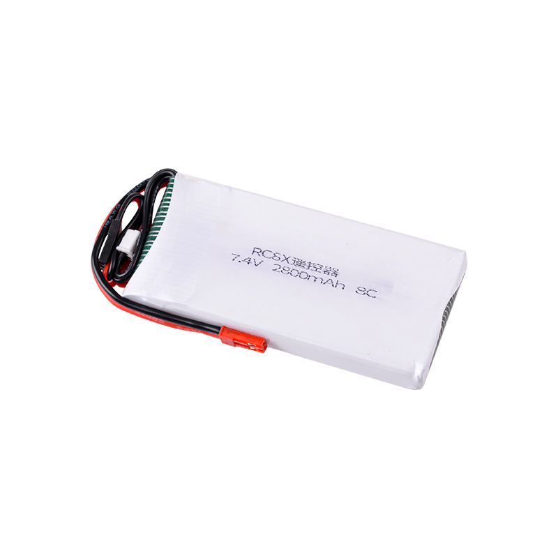 RC8X Lithium Battery 7.4V 2800mAh 2S for RC6GS RC4GS Model Remote Control - Image 2