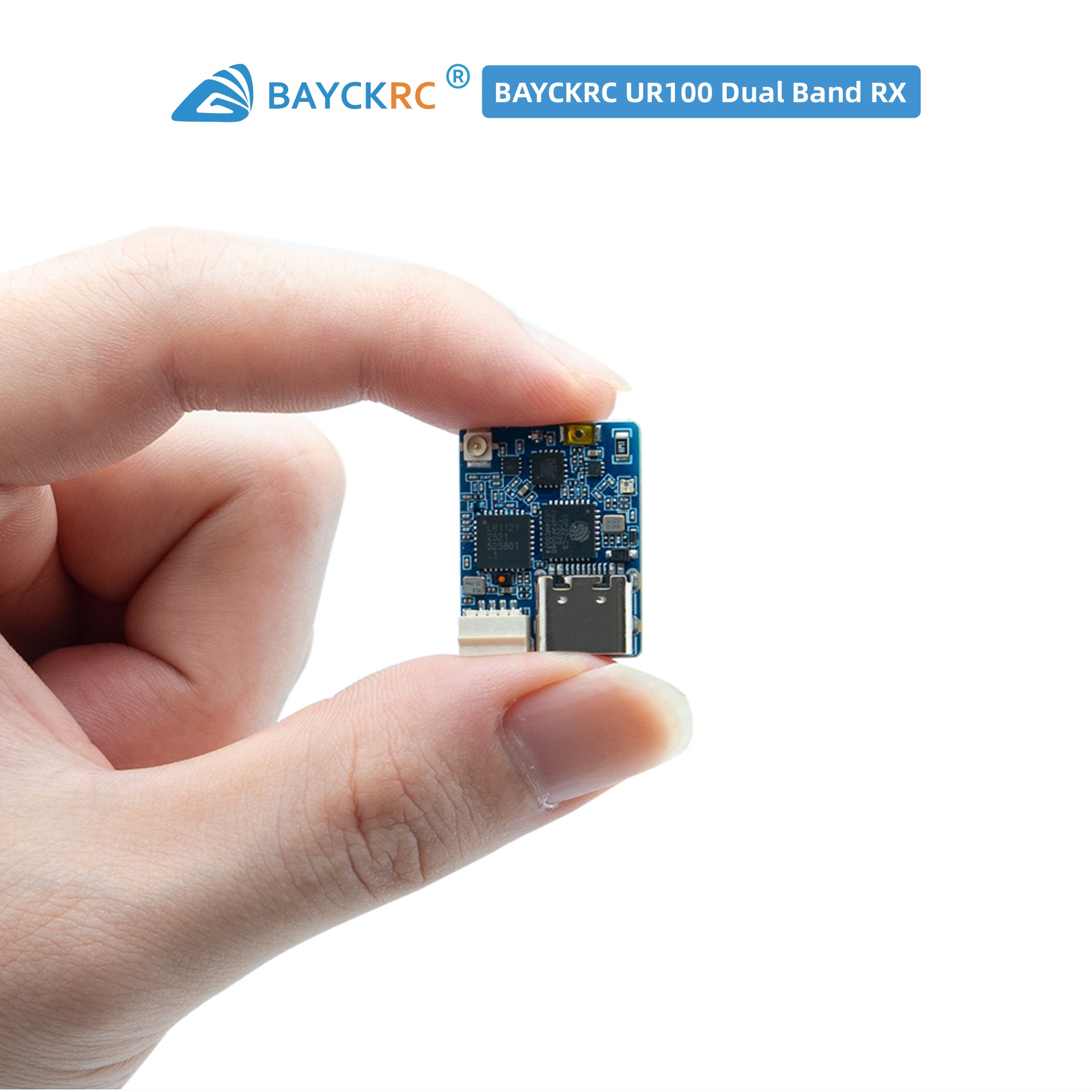 Bayck Shell Receiver Racing Series ELRS UR100 Dual Frequency 24G 900M - Image 2