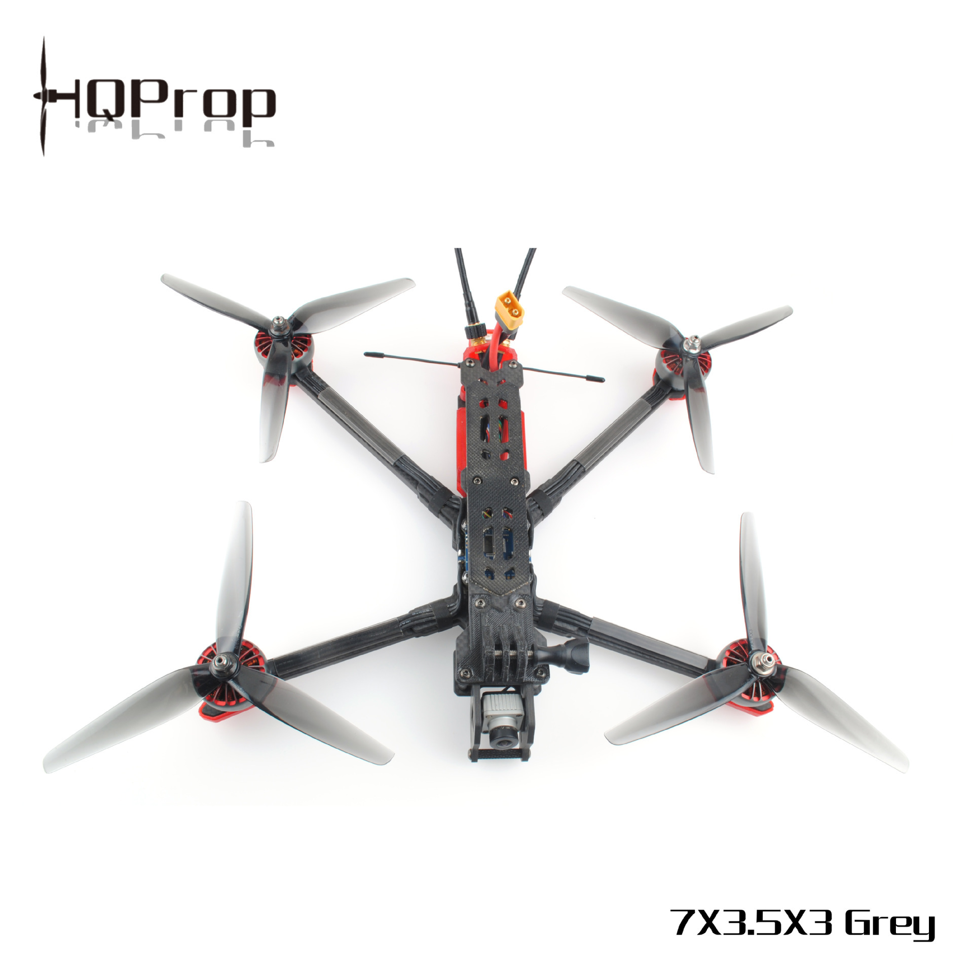 HQProp 7X5.5X3 7055 Three Blade Propellers for 7 Inch FPV Quadcopter Drone - Image 5