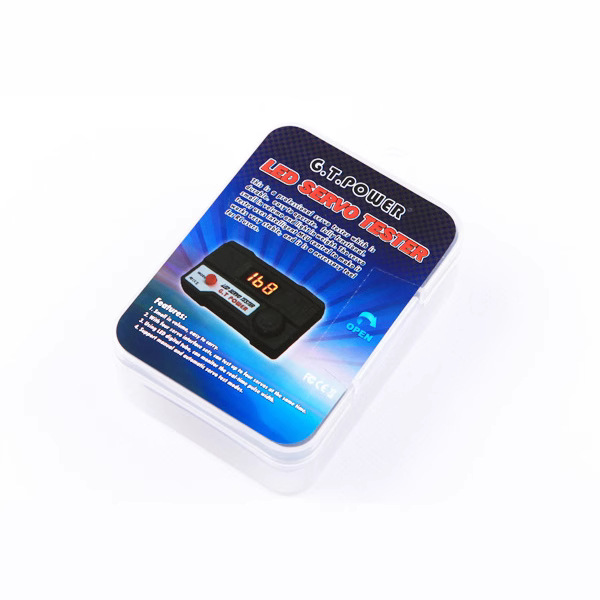 GTPower LED Digital Tube Steering Gear Tester Small Size Easy Carry Four Sets Interfaces - Image 2