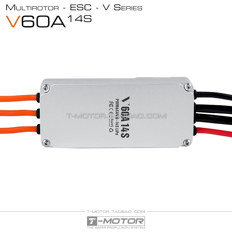 Контролер швидкості двигуна Tmotor V60A 14S – багатоосевий ESC для вертикального зльоту з технологією FOC та протоколом CAN - Image 3