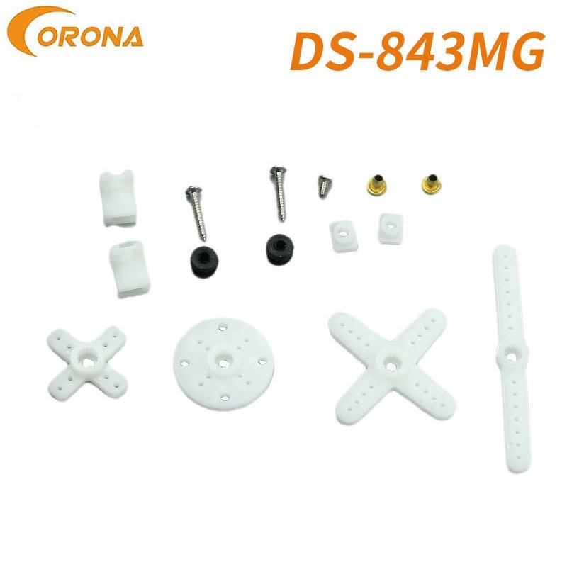 CORONA DS843MG Remote Control Servo Fixed Wing Aircraft Model Metal Gear Rudder Motor - Image 5