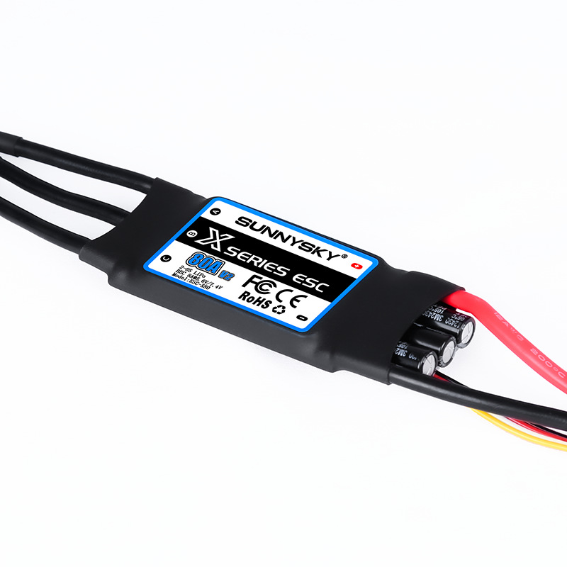 Langyu Sunnysky 80A V2 Brushless ESC for Fixed Wing Ducted RC Aircraft Airplanes - Image 5