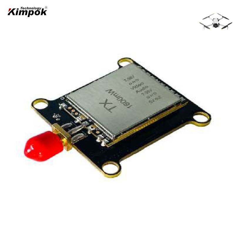 1.3G 1.2Ghz 1.6W Image Transmission Transmitter Adjustable FPV 8Ch Flying Drone 1.2G VTX - Image 4