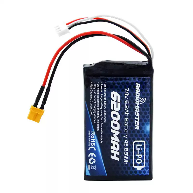 RadioMaster TX16S Boxer Remote Control 6200mAh 2S 74V Lithium Battery Long Battery Life Power Control - Image 5