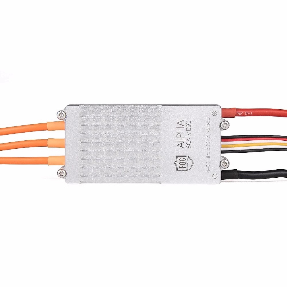 T-Motor Alpha 60A 6S Drone Waterproof ESC Brushless Sine Wave Electronic Speed Controller - Image 3