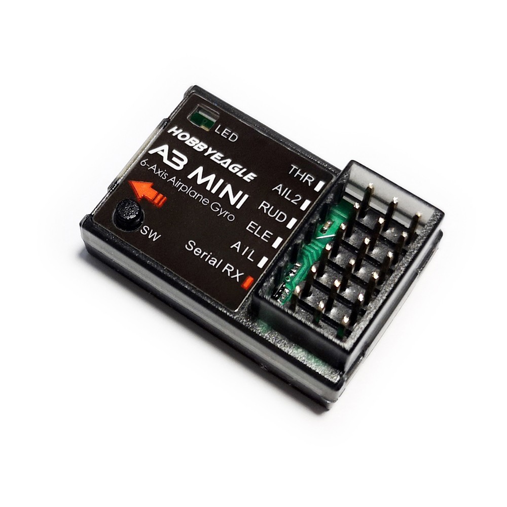 HobbyEagle A3 Mini – 6-Achsen-Gyroskop-Flugcontroller-Set für Festflügler - Image 4