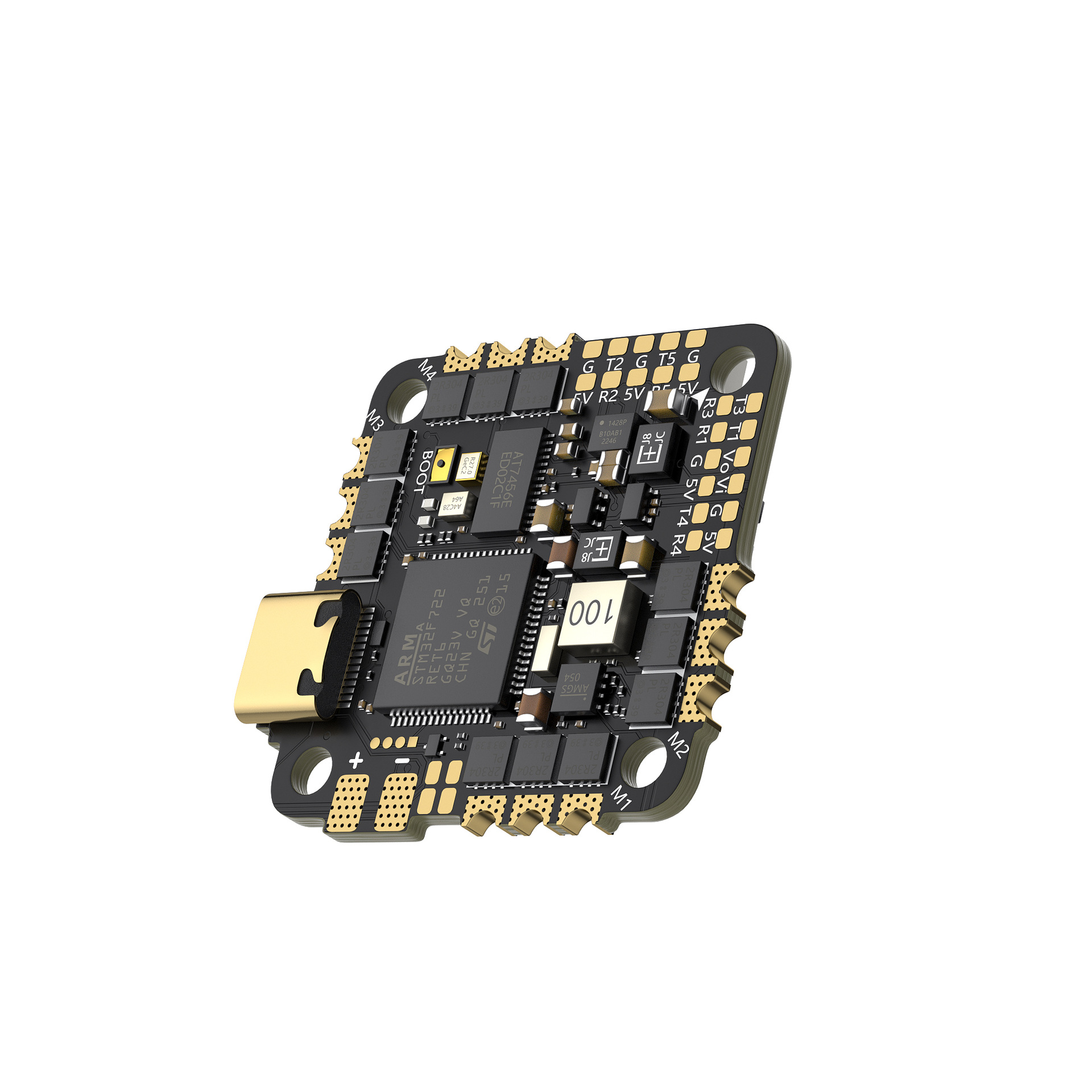 Контроллер полета Geprc Taker F722 45A 32-битный типа AIO для аксессуаров FPV-дронов - Image 4