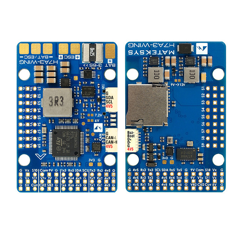 Matek H7A3 Wing Flight Controller Barometric OSD Black Box for 3 6S Aircraft - Image 2