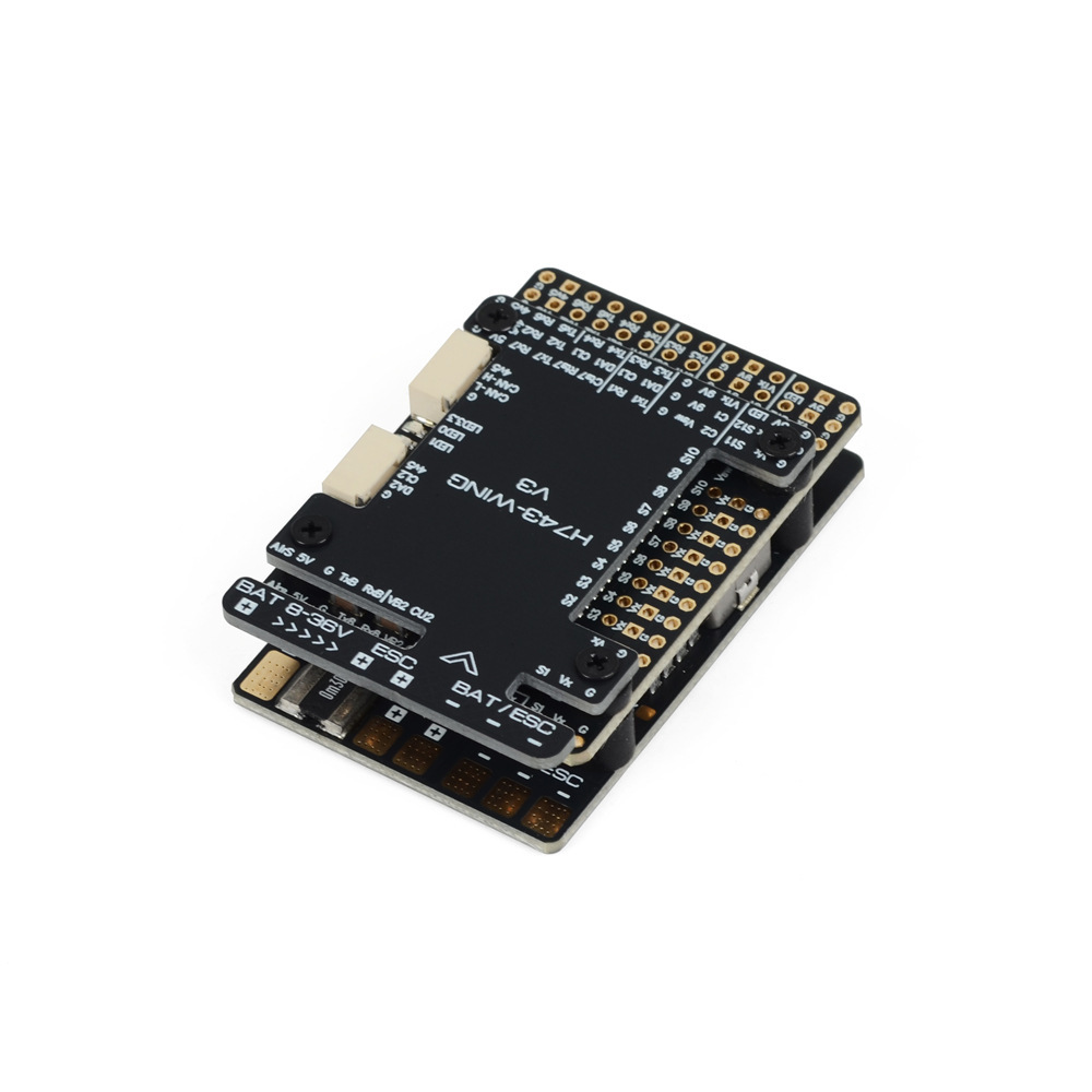H743 WING V3 Flight Controller Dual Gyro Dual Generator Camera FPV Fixed Wing - Image 4