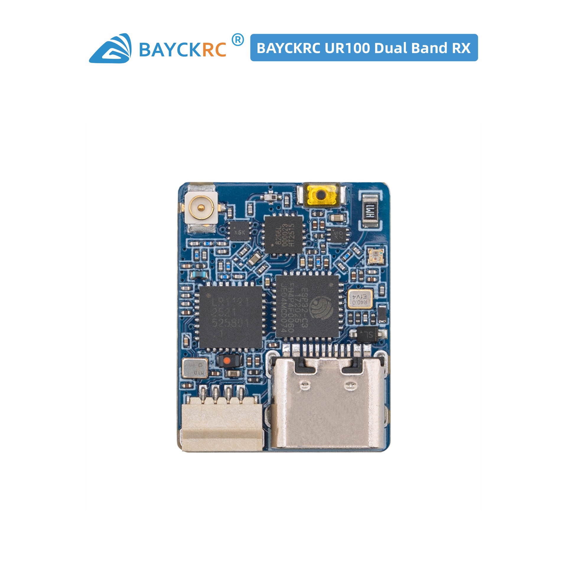 Bayck Shell Receiver Racing Series ELRS UR100 Dual Frequency 24G 900M - Image 3