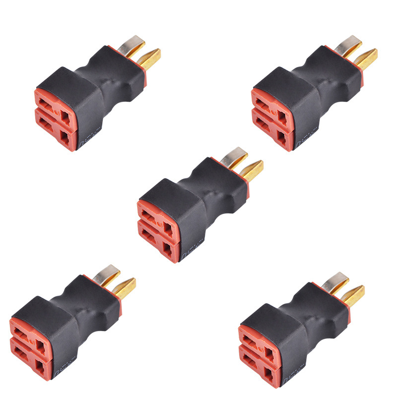 Переходник для параллельного подключения аккумуляторов LiPo с разъемами T Plug и XT60 – 1 женский, 2 мужских и наоборот для моделей RC - Image 5