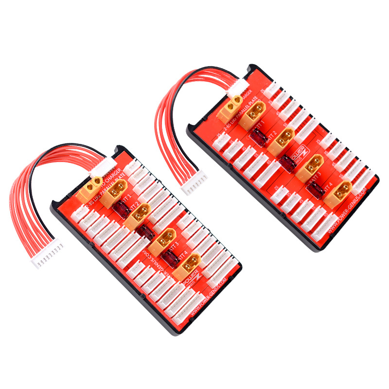 FPV Drone Parallel Charging Board XT60 2S 8S Lipo Battery Charger Expansion Plate - Image 3