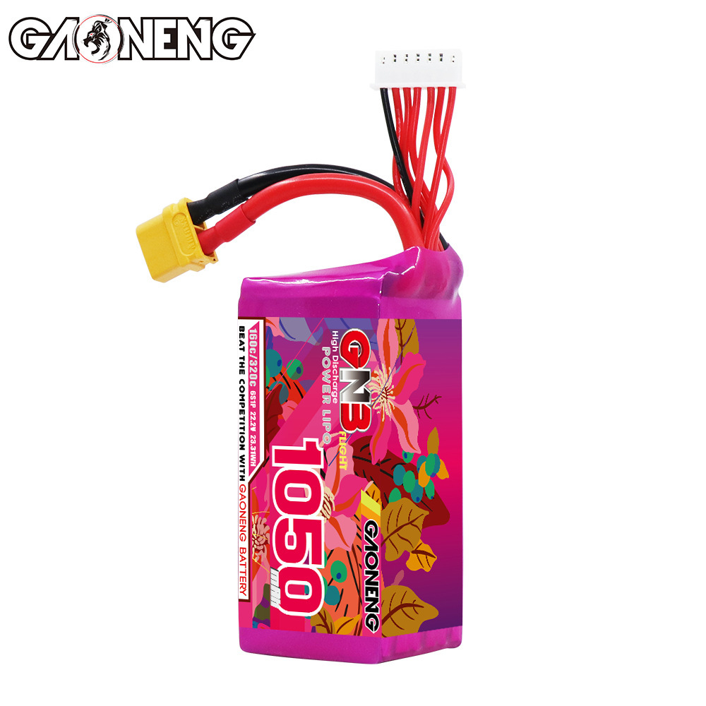 GNB High Energy 1050 mAh 6S 22,2 V 160 °C LiPo-Akku für FPV-Renndrohnen - Image 3
