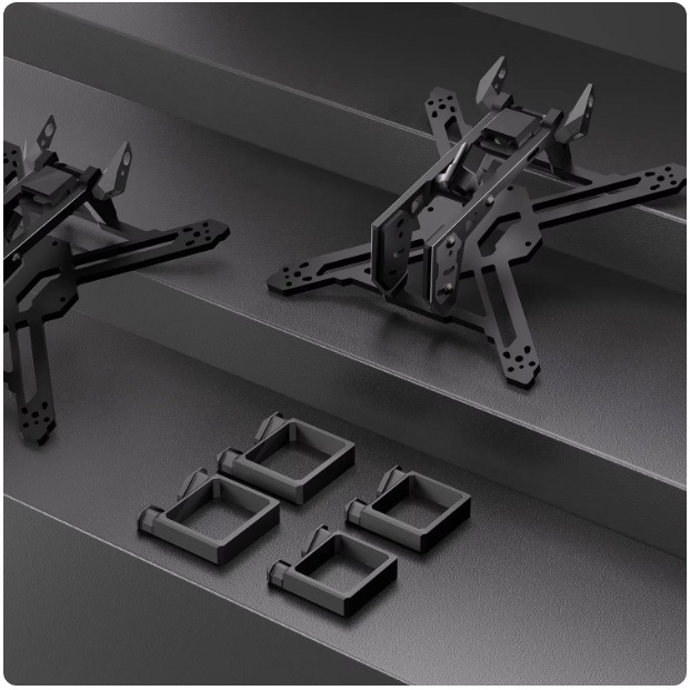 Dolphinrc Shadow X2 2inch Freestyle Drone Frame Compatible Djio4 Image Transmission FPV - Image 3