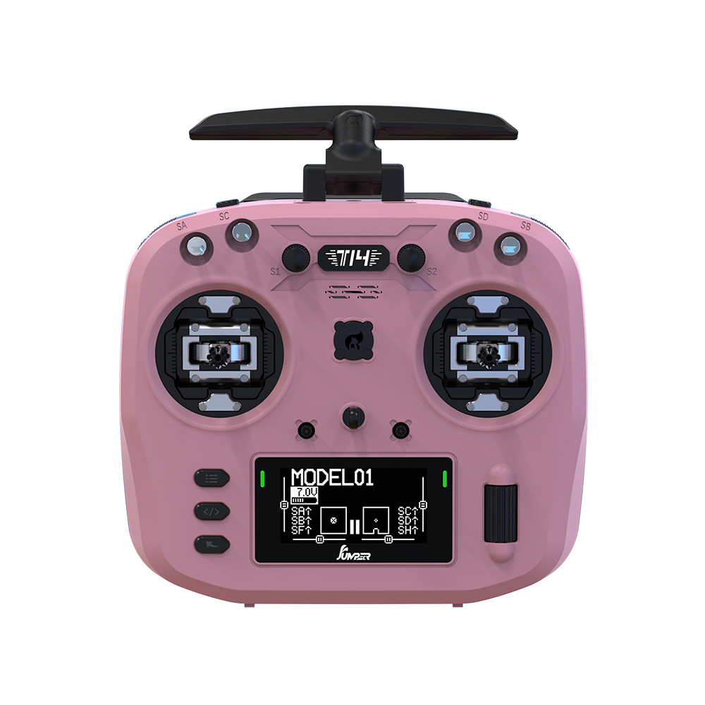 2024 New Jumper T14 Hall Full Function FPV Remote Control ELRS 915MHz White - Image 4