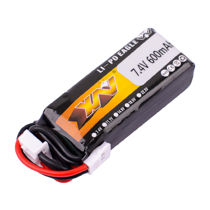 FMS Car Model Lithium Battery 2S 7.4V 600mAh for 1:12 1:18 1:24 RC Car - Image 4