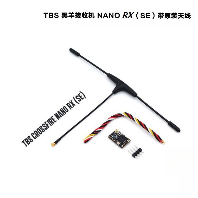 TBS Crossfire Nano RX SE Receiver 915Mhz T Antenna V2 Black Sheep - Image 5