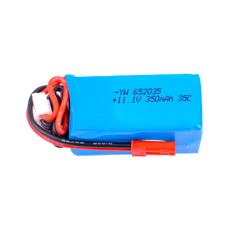 Model Aircraft 3S 11 1V 350Mah 35C Lipo Battery for F3P Indoor Unit RC Drone Car Boat 652035 - Image 2