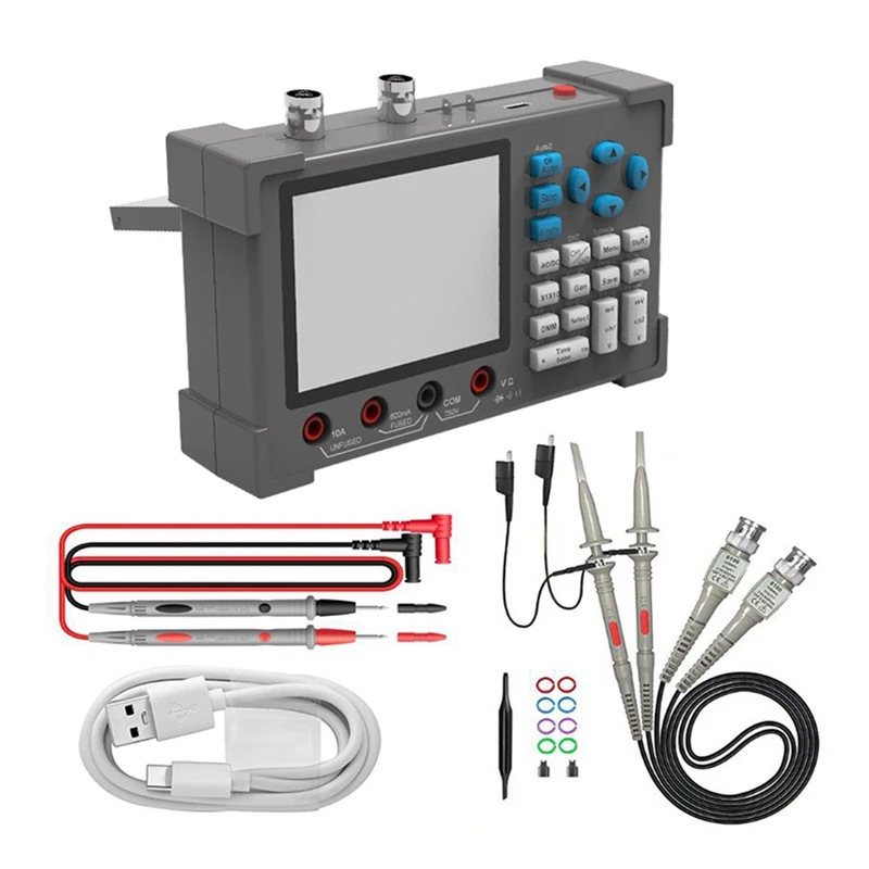 Zeewell Zewei DSO3D12 High Performance Automatic Dual Channel Digital Oscilloscope Multimeter 120MHz - Image 5