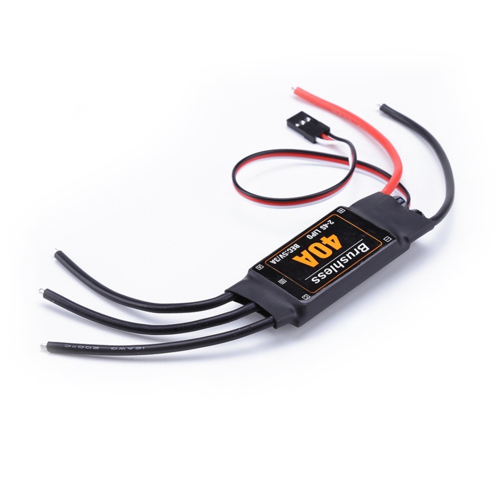 Bürstenloser Regler 30A/40A – Elektronischer Geschwindigkeitsregler für RC-Flugzeuge und Mehrachser - Image 5