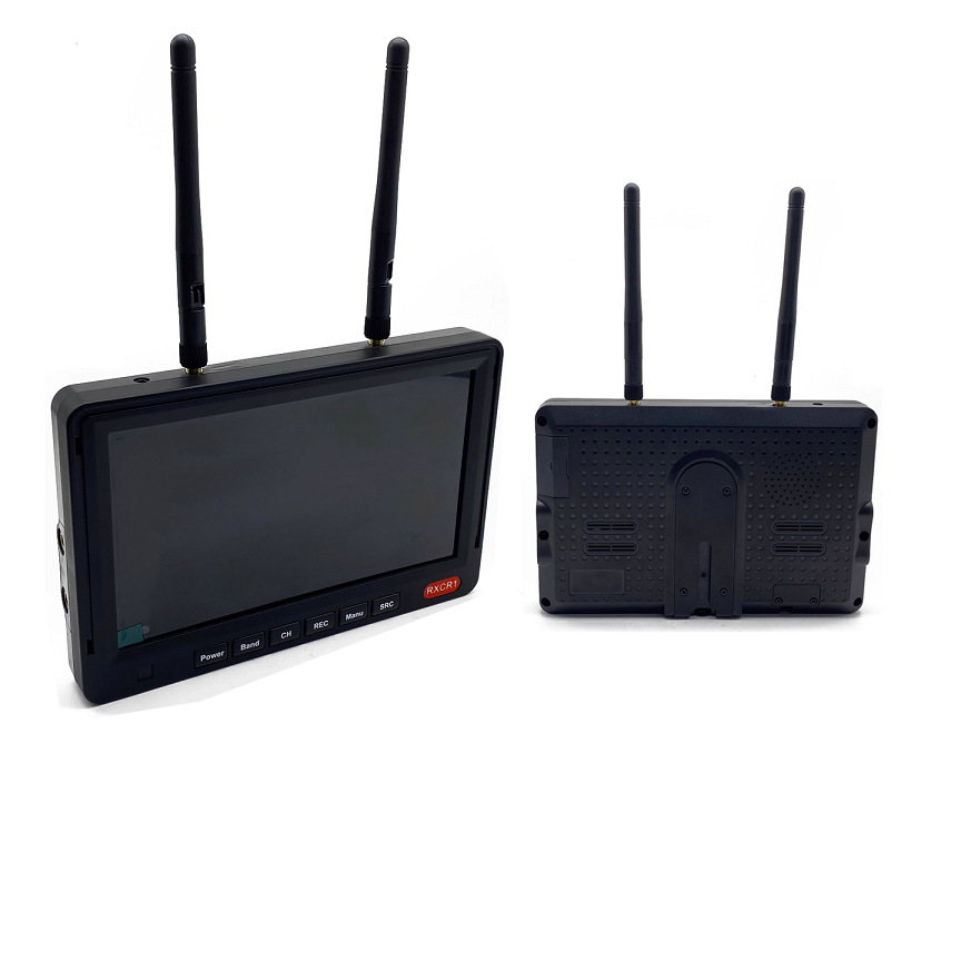 FPV Drone 58G 7 Inch Display Screen Dual Antenna Receiver IPS High Brightness 56CH Image Transmission - Image 3