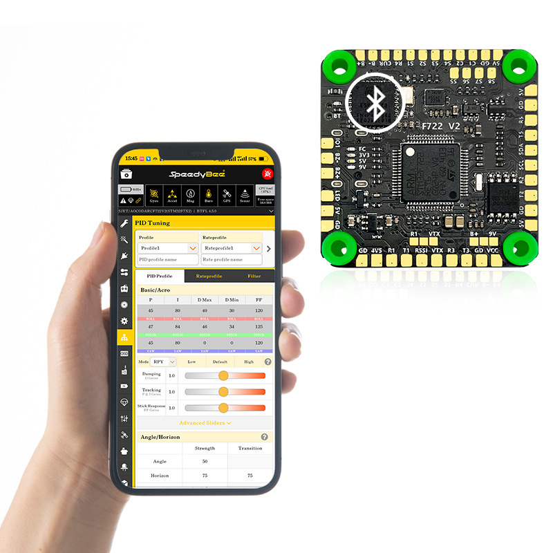 Aocoda Rc F722 V2 60A Flying Tower F760 V2 Flight Controller ESC Stack AM32 for FPV Drone - Image 5