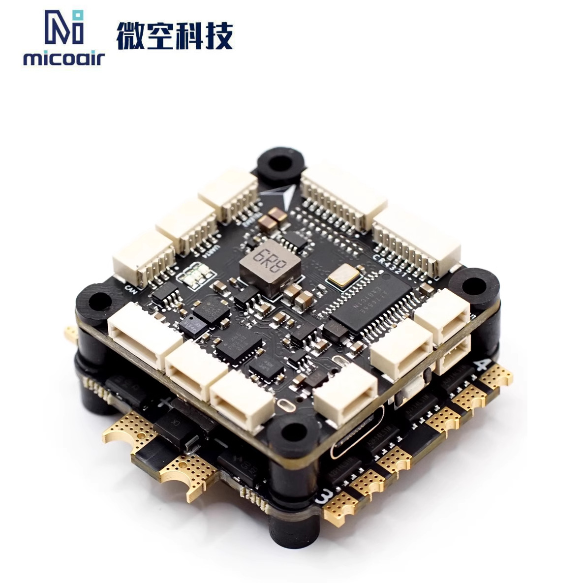 Microair MicoAir743 Fly Tower Flight Controller for APM PX4 INAV BF Firmware - Image 2