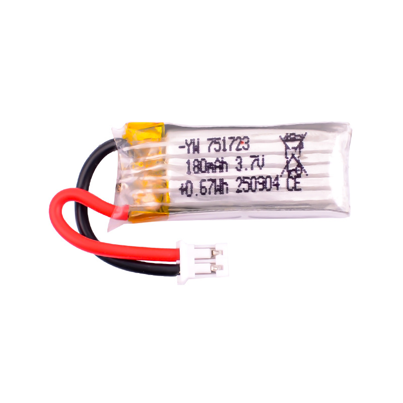Udi I22 Remote Control Drone Accessory 751723 3.7V 180mAh PH2.0 Lithium Battery for RC Aircraft - Image 4