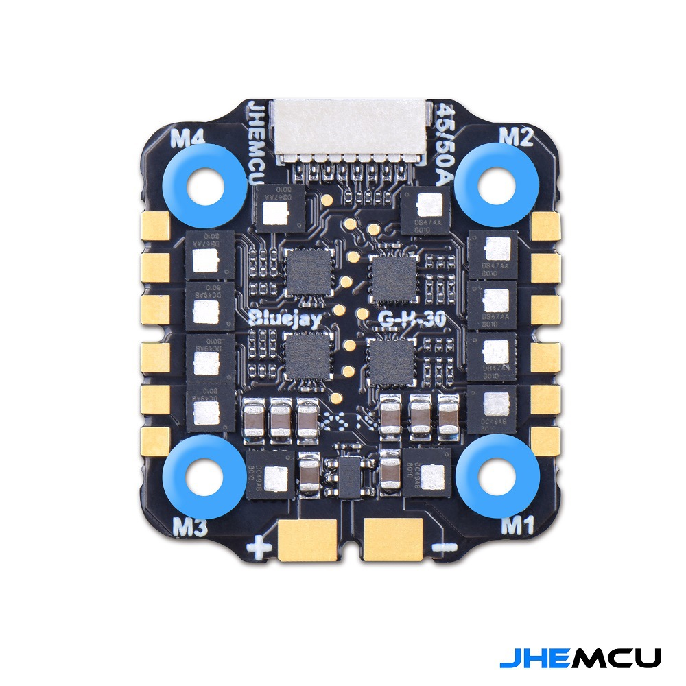 Jhemcu EM 45A 50A Four In One ESC Bluejay 20x20mm DShot Brushless for FPV Drones - Image 2
