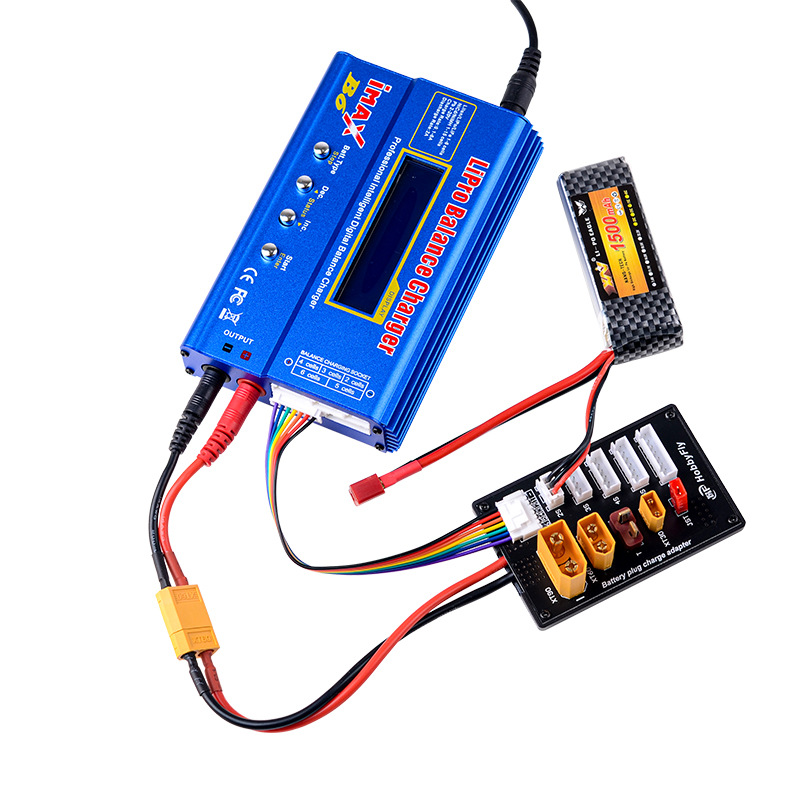 Model Aircraft Charger Five in One Charging Board XT90 XT30 JST T XT60 Battery Adapter - Image 4