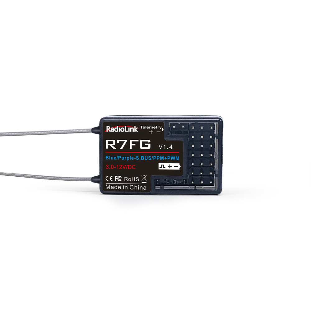 Ledi R7FG 7 Channel Gyro Receiver Anti Spark 600m Return Voltage IPX4 Splash Proof Water - Image 5