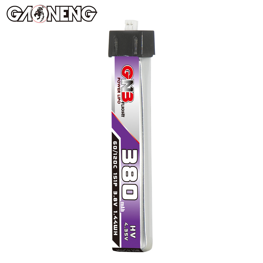 GNB High Energy 380mAh 1S 3 8V 60C HV Mini FPV Lipo Battery for Drone - Image 3