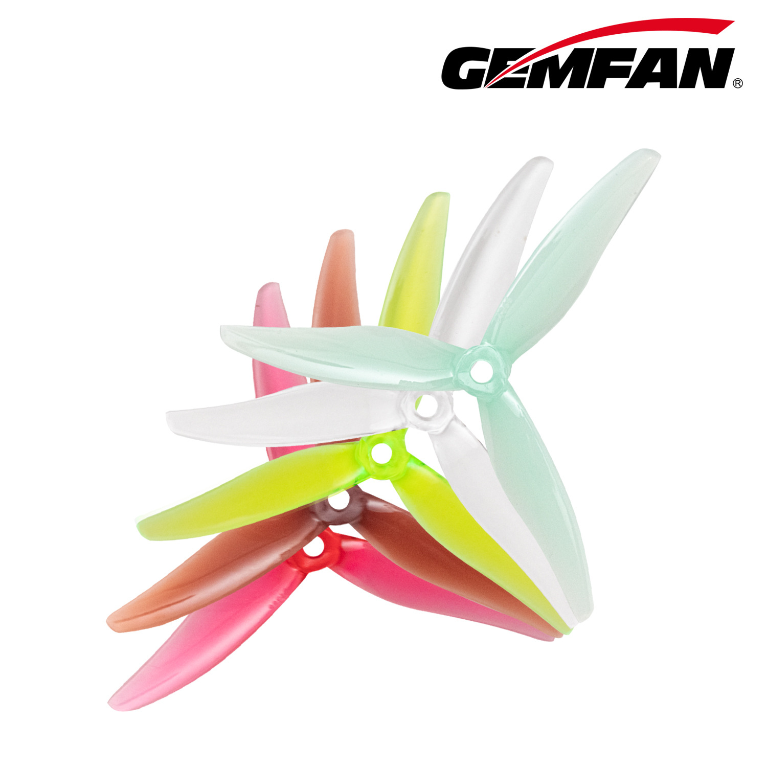 Qianfeng 51366 MCK V3 Racing Blade Propeller 5inch FPV Flower Flying Durable Explosive Yellow Green Propellers - Image 2