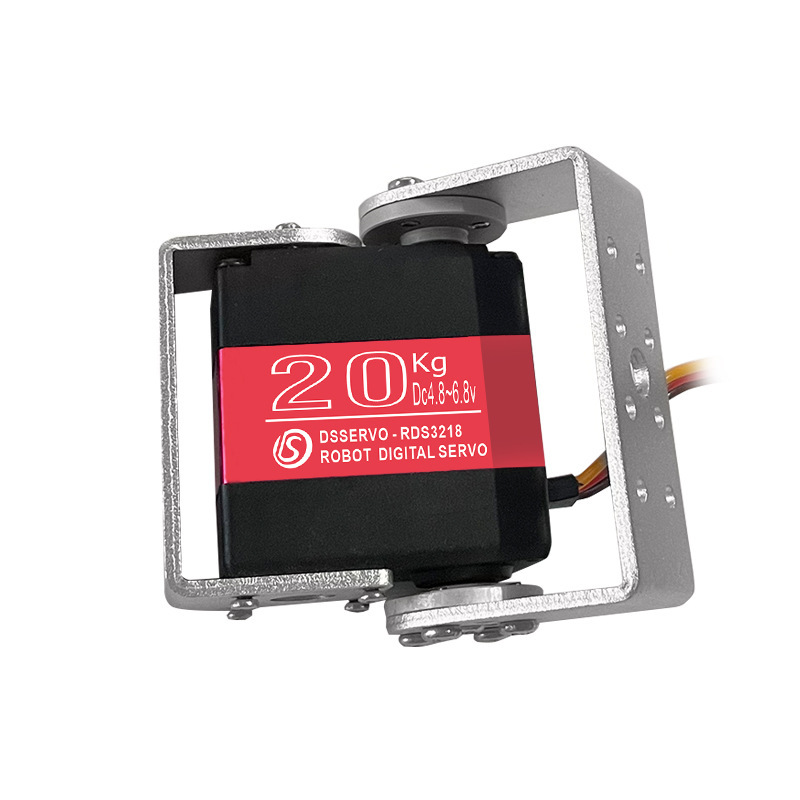 RDS3218 20KG Biaxial Steering Servo Robot Arm High Torque Metal Digital Gear - Image 4
