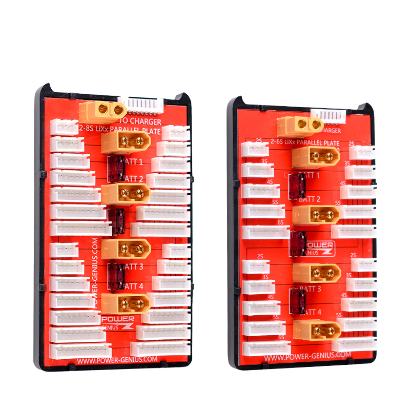 FPV Drone Parallel Charging Board XT60 2S 8S Lipo Battery Charger Expansion Plate - Image 5