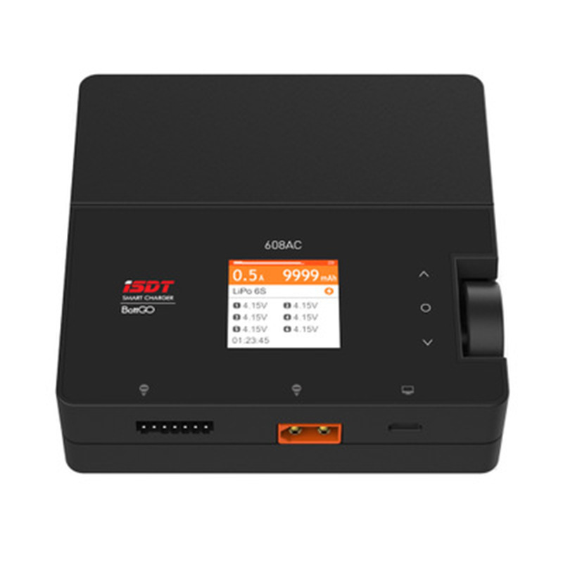 ISDT 608AC – зарядное устройство с отсоединяемым блоком питания для литиевых аккумуляторов мощностью 200 Вт и током 8 А - Image 2