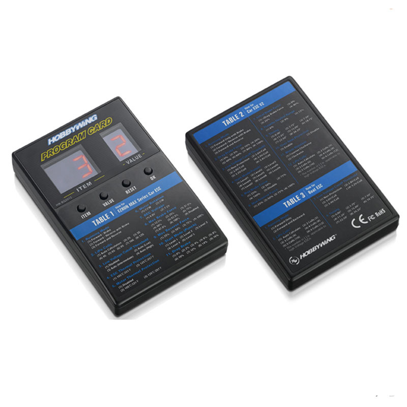 Haoying Electric Tuning Programming Card Feiteng V5 Programming Box for 40A 60A 80A 120A Car Model ESC Setting - Image 2
