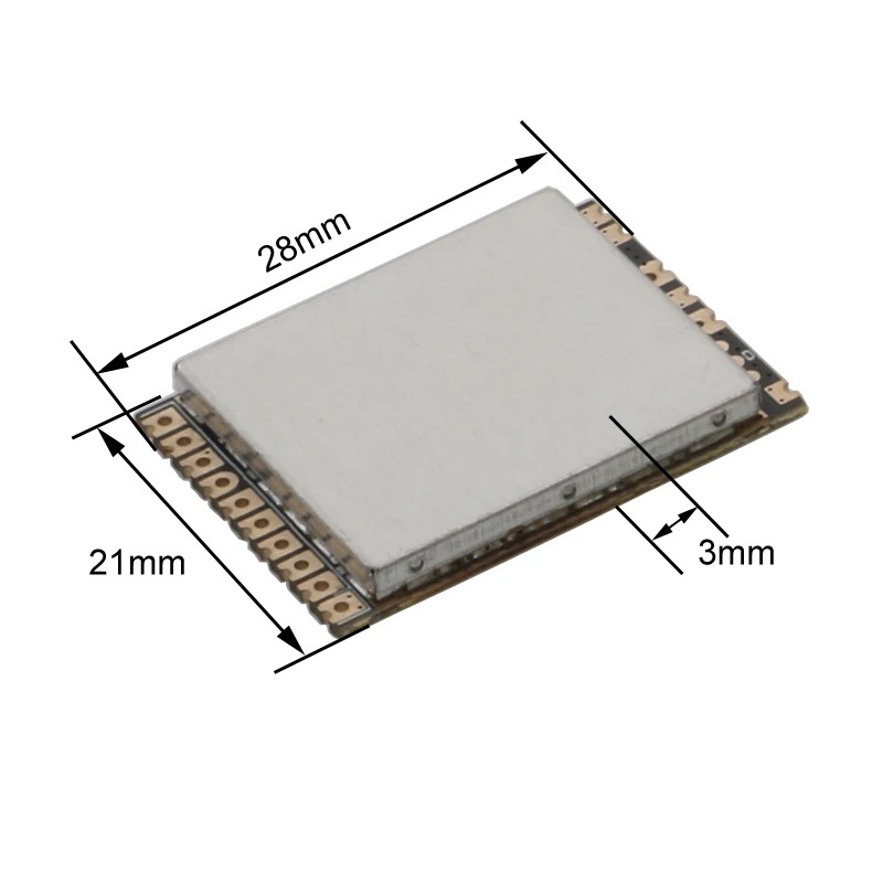 1.2g 1.3g 1.6W FPV Image Transmission Transmitter Module Sm1313T and Vm1373R Receiver Module - Image 3