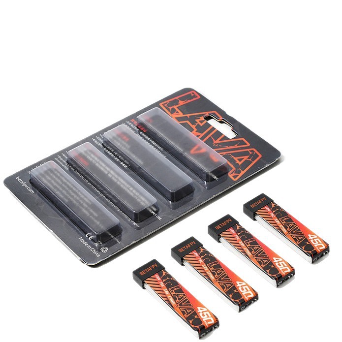 Betafpv Lava 300-550mAh 1S Lithium Battery for FPV Drone Model Aircraft LAVA - Image 5