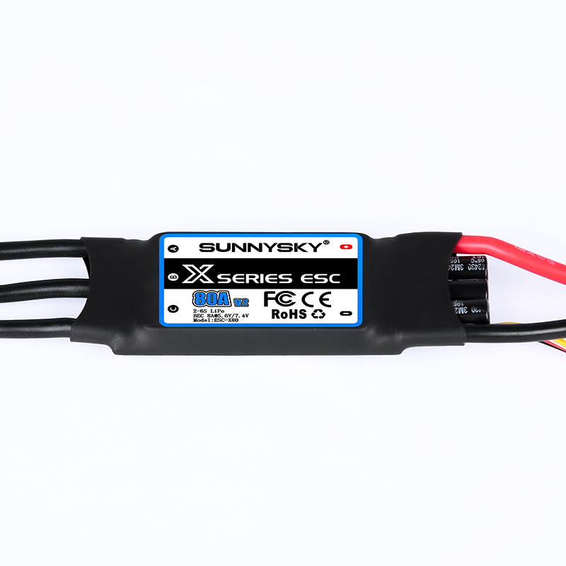 Langyu Sunnysky 80A V2 Brushless ESC for Fixed Wing Ducted RC Aircraft Airplanes - Image 3