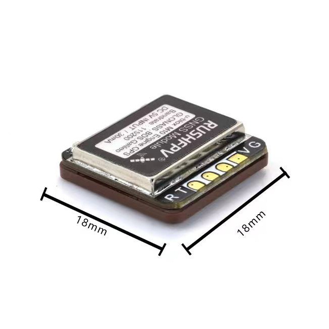RushFPV GNSS MINI Navigation Unit GPS Dual Protocol FPV Fixed Wing Return Rescue - Image 4