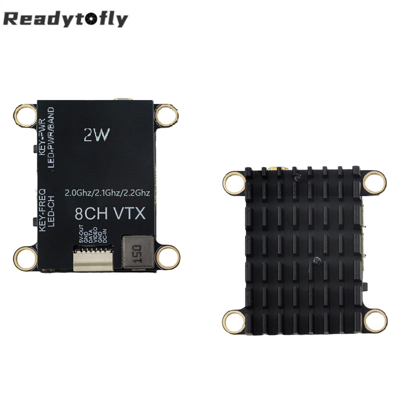 FPV Image Transmission 2.0GHz 2.1GHz 2.2GHz 2W Video Transmitter High Power 2000mW Long Distance - Image 2